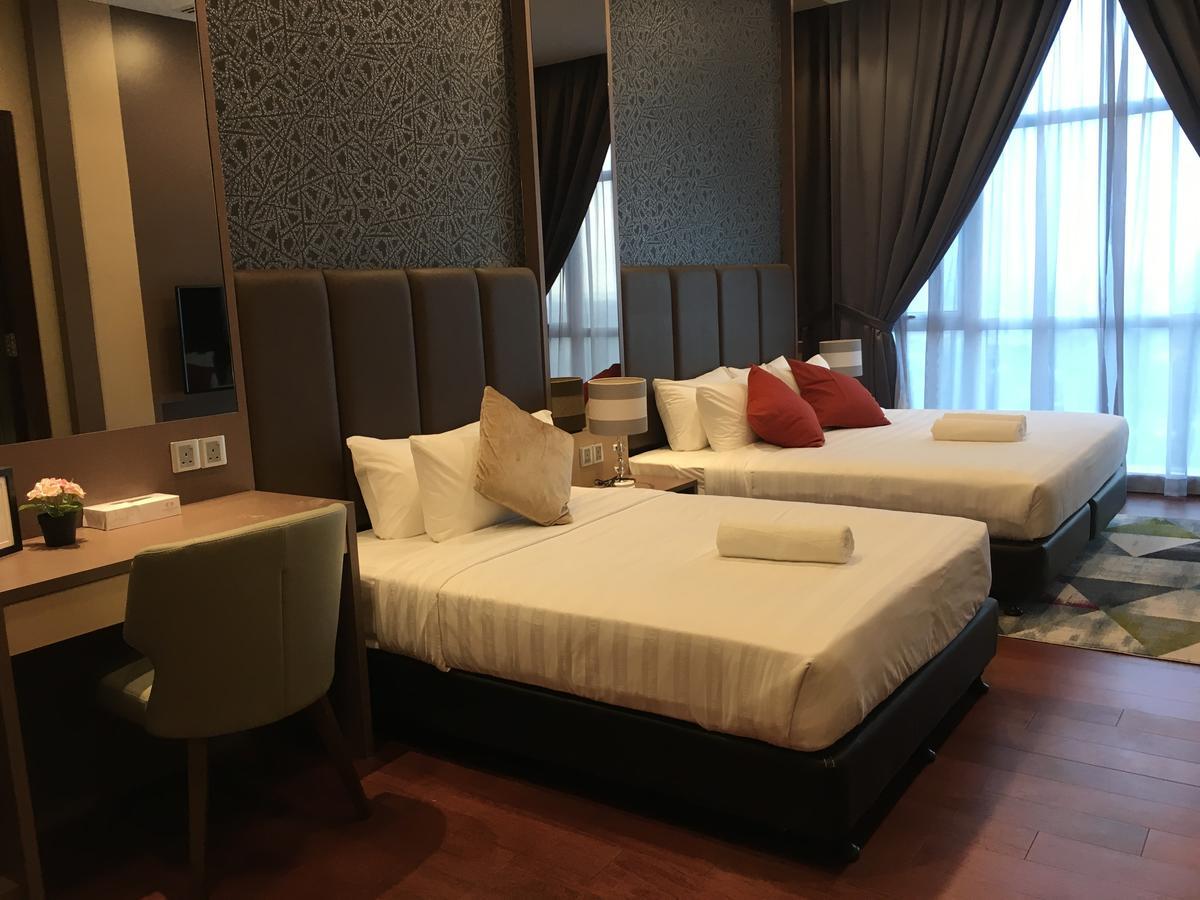Jb City Paragon Serviced Apartment Johor Bahru Eksteriør billede