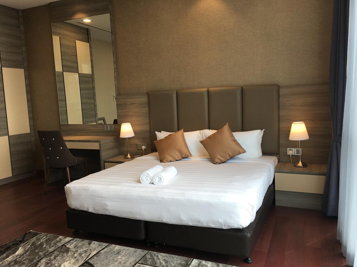 Jb City Paragon Serviced Apartment Johor Bahru Eksteriør billede