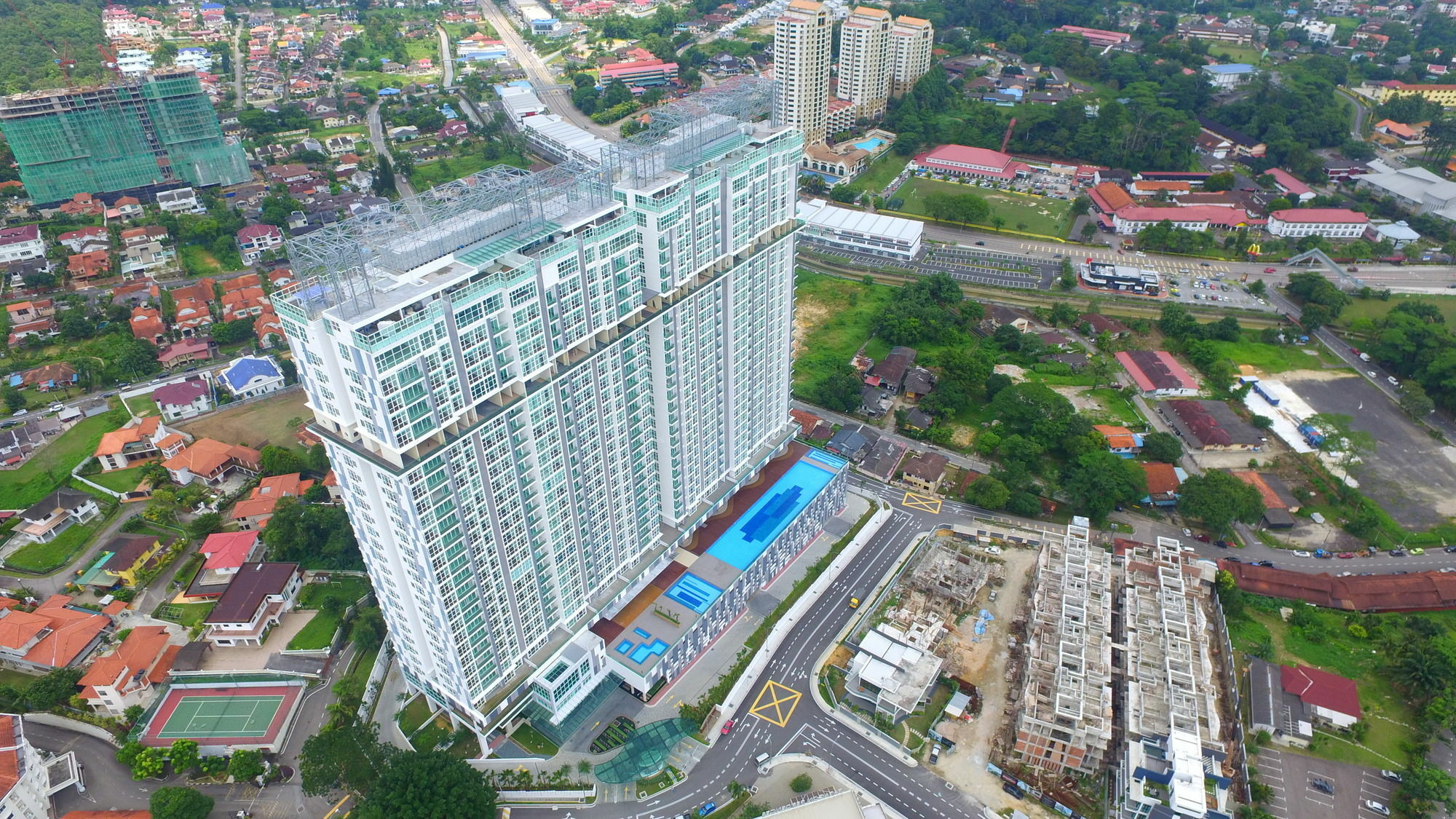 Jb City Paragon Serviced Apartment Johor Bahru Eksteriør billede