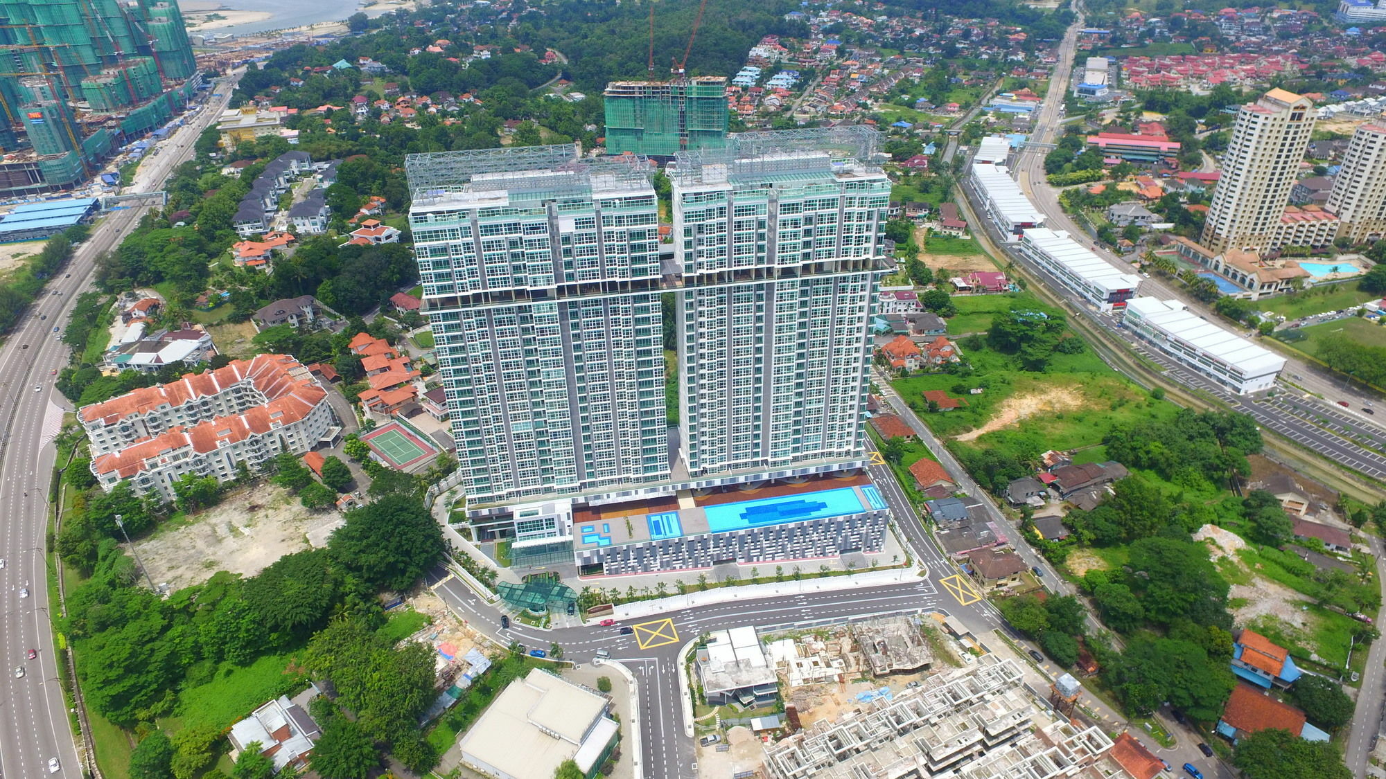 Jb City Paragon Serviced Apartment Johor Bahru Eksteriør billede